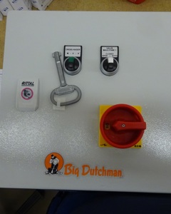 Control unit dial-crane weigher 0-200kg 1xFV 0.75kW 1xoutlet